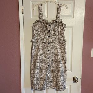 Ann Taylor Button Up Dress